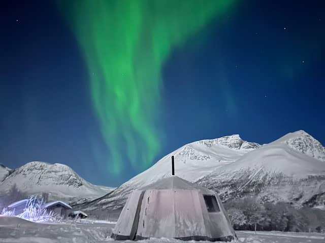 Northern Lights captured in Tromso, Norway. Photo: Matthew Mohan-Hickson