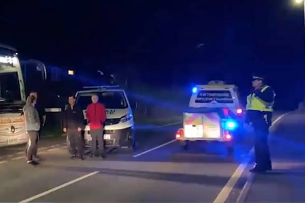 Aftermath of 'horror' train crash: 1 killed, 15 injured