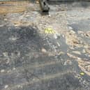 Sewage running through the streets at Whitstable Heights.
