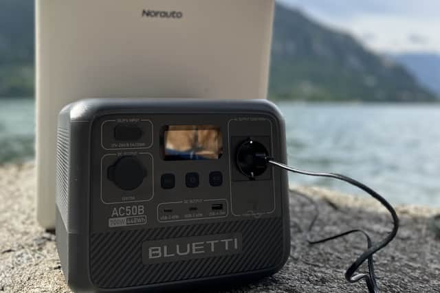 The AC50B follows Bluetti's classic styling