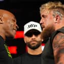 Mike Tyson (L) will fight Jake Paul (R). Photo: Cooper Neill/Getty Images for Netflix