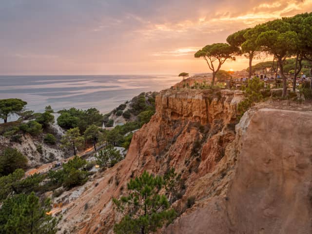 The sunsets at Pine Cliffs are unmissable and it is obvious how the resort got its name.
