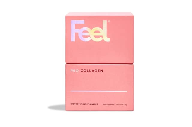 Feel Pro Collagen is 20% off with the code GOODSKIN