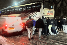 Locals jumped into action in Nottingham