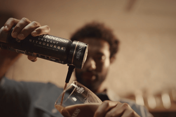 The Guinness Nitrosurge device helps you pour the perfect pint at home