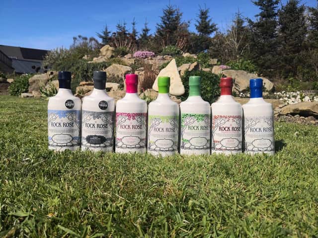 Award-winning Rock Rose Gins from Scotland