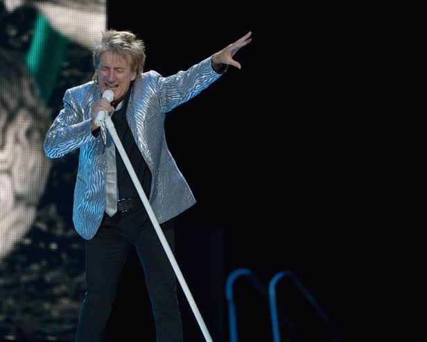 Sir Rod Stewart has been announced for the “Legends” slot at Glastonbury 2025