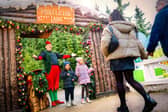 Alton Towers is turned into a Christmas wonderland at this time of year