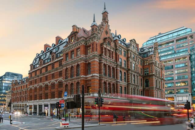 The Andaz London hotel.