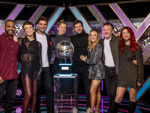 JB Gill and Lauren Oakley, Tasha Ghouri and Aljaž Škorjanec, Sarah Hadland and Vito Coppola, and Chris McCausland and Dianne Buswell are all competing for the Strictly Come Dancing glitterball trophy. 