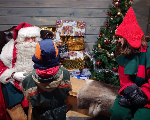 TUI trips to Lapland, of course, include a visit to see Santa Claus