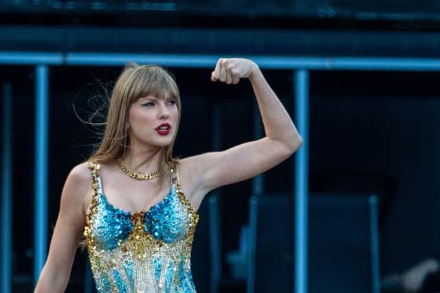 Taylor Swift topped viagogo’s data on the top selling touring act in the UK in 2024