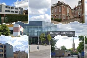 Selective grammar schools and comprehensive schools alike made the list in different parts of England