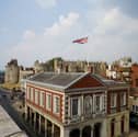 The view from the Castle Hotel over Windsor Castle and the Guildhall. Credit: Castle Hotel