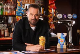 Danny Dyer backs Walkers initative, which will see over 300 pubs give away 'crisp pints' with a non-alcoholic drink order. (Photo: Joe Pepler/PinPep)