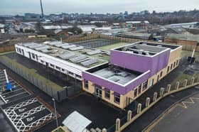 The 210-place Waterside Primary School, Nottingham, featuring a nursery, was due to open on the growing Trent Basin estate in September last year.