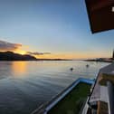 The sunsets at The Quay Hotel are stunning