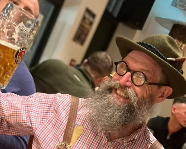 James Taylor at a Sandgrown Beardsmen meet up