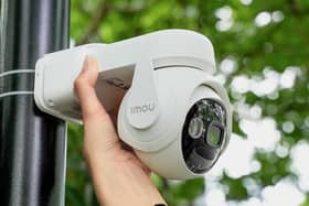 It's very easy to remove the camera from its mount for recharging - not that you'll have to do that very often