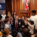 Young journalists questioned the Prime Minister at the heart of Westminster 