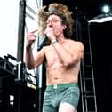 Marc Rebillet performs onstage during Netflix Is A Joke Festival: Outside Joke at Hollywood Palladium on May 04, 2024 in Los Angeles, California.