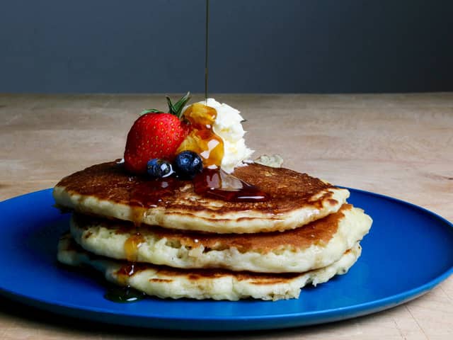 Honey is a popular pancake topping - but it shouldn't be given to children under one.
