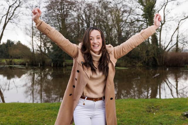 Hannah Symes Winner of the Omaze £500k Draw.