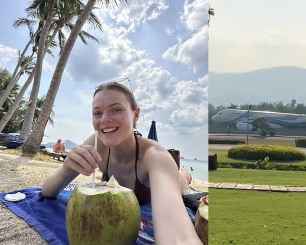Jessica Jayne Turner flew from Koh Samui Airport.