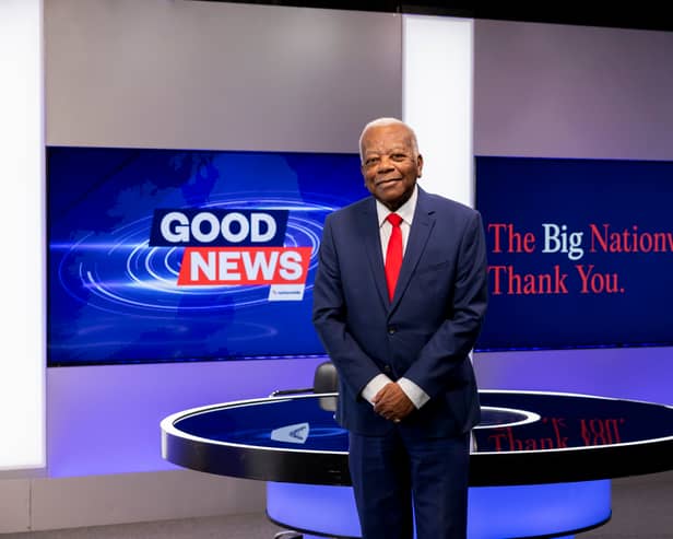 Sir Trevor McDonald, 85, was encouraged out of retirement to announce The Big Nationwide Thank You
