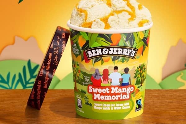 Ben & Jerry’s launch brand-new fruity flavour Sweet Mango Memories in collaboration with refugee entrepreneurs