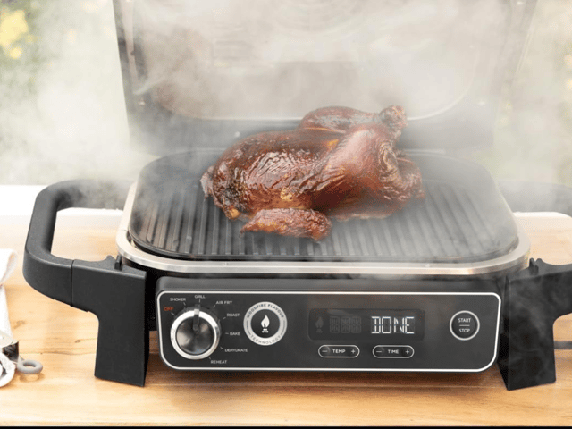The Ninja Woodfire brings convenience to grilling