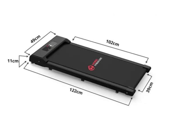 Rattix Shock-Absorbing Electric Under Desk Treadmill  £139 rrp £599.99