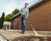 Clearing grime off paving slabs can be a therapeutic spring chore - if you've got a decent pressure washer