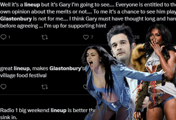 The 2025 Glastonbury Festival line-up so far has elicited a mixed response again from fans - but has interest in the festival waned over the last three years?