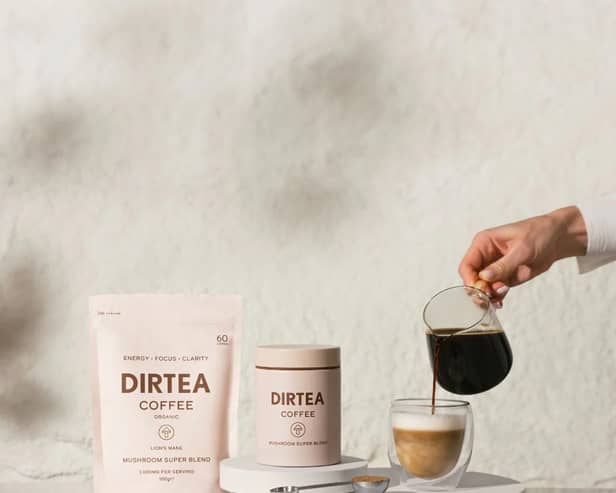 DIRTEA's award-winning mushroom coffee