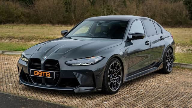 The M3 Competition looks brutal in black