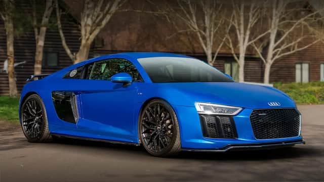 The Audi R8 has a timeless design that's ageing incredibly well