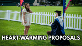 Man proposing to his girlfriend