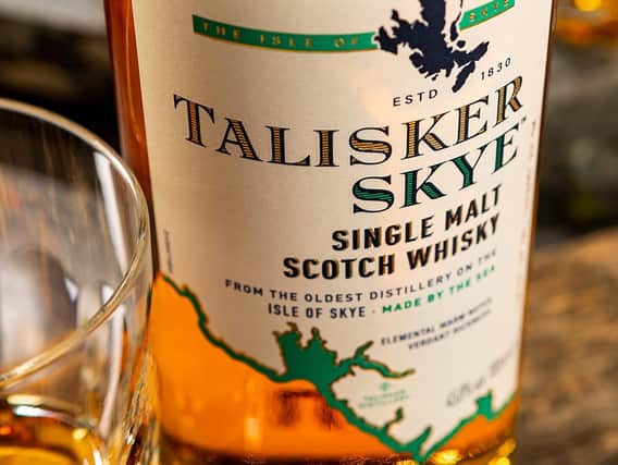 Talsker Skye is a former Gold winner at the International Wine and Spirits Competition
