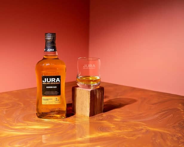 Jura's Bourbon cask is a remarkably smooth and fairly sweet whisky