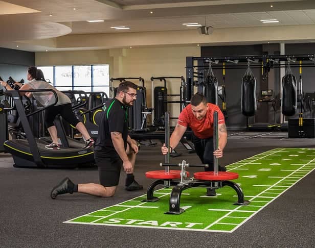 Gym access is only part of the package - there's also a sauna, pool, and steam room available