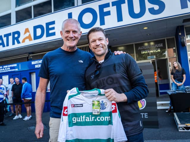 QPR legend Jamie Mackie opened the swap