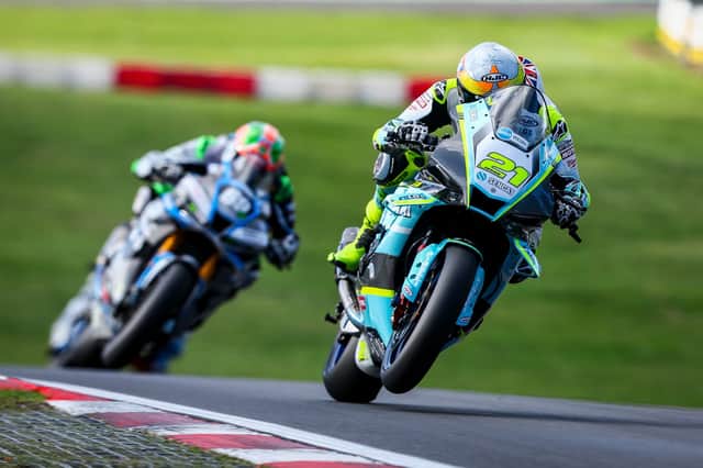 Christian Iddon hits the throttle at Brands Hatch
