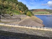 The plugholes at Ladbybower reservoir are 30ft above the waterline.