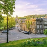 Two-course dinner, wine and breakfast for two guests from £109  at Old Hall Hotel, Buxton