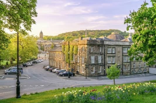 Save up to 42% on a mini-break for two people with two-course dinner, wine and breakfast at The Old Hall Hotel in Buxton.  