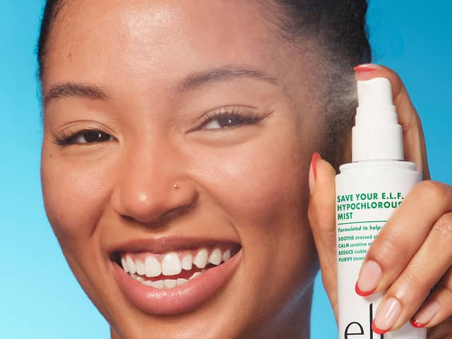 Beauty fans can get their hands on a free full-size bestselling e.l.f. make-up product for a limited time. One of the things you could buy to qualify for the free gift is Save Your e.l.f. Hypochlorous Mist (pictured).