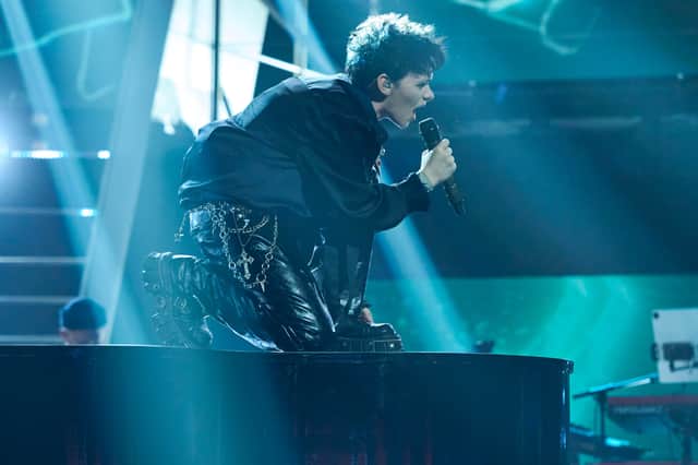 Frank Raven gave a powerhouse performance in the semi-final of The Voice UK.