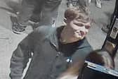 Police would like to speak to this man in connection with an incident, which took place on Buxton Market Place.