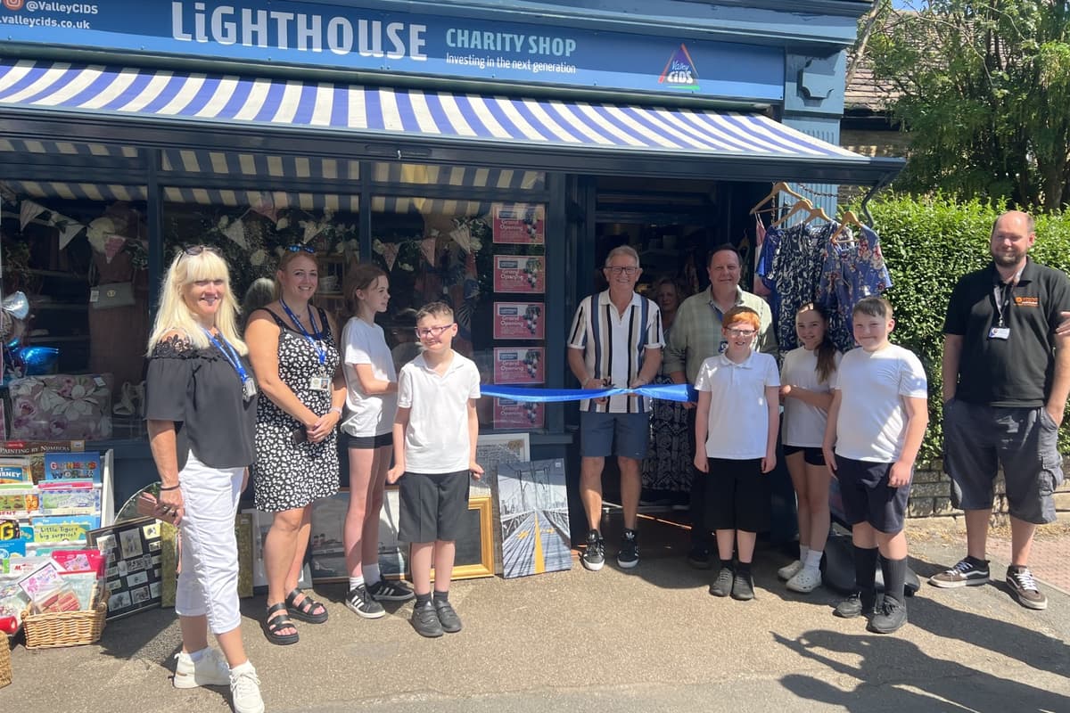 Derbyshire children's charity opens new shop